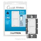 Caseta Wireless Smart Lighting Switch for All Bulb Types or Fans, White PD-5ANS-WH-RC Lutron