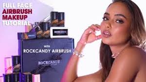 airbrush makeup tutorial with rockcandy