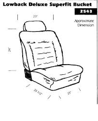 Back Bucket Seat Cover Sheepskin Black