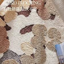 carpets 3d moss round tufting rug soft
