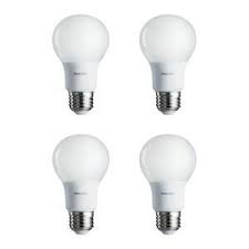 Featuring led floodlight bulbs, led track light bulbs and they're available in two different color temperatures: Philips 40 Watt Equivalent A19 Non Dimmable Energy Saving Led Light Bulb Soft White 2700k 4 Pack 461145 The Home Depot Dimmable Light Bulbs Led Light Bulb Led Replacement Bulbs