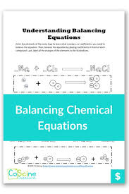 310 balancing chemical equations ideas