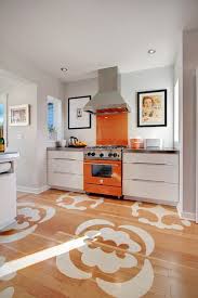 Shop wayfair for all the best orange backsplash tile. Light Gray Walls With Accent Color Orange Kitchen Walls Kitchen Backsplash Trends Eclectic Kitchen