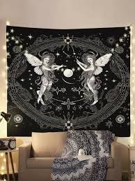 Erfly Fairy Printed Wall Tapestry