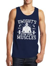 dwights gym for muscles funny tv show