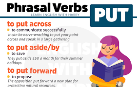 phrasal verbs with put and their