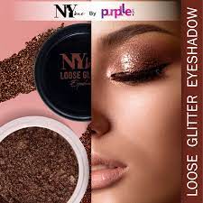 ny bae loose glitter eyeshadow copper