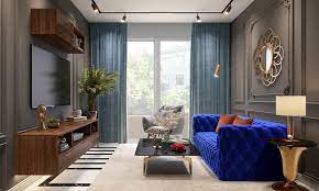 grey and blue living room ideas
