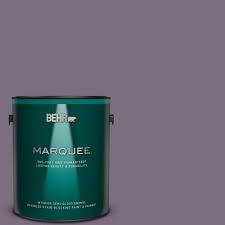 behr marquee 1 gal mq5 37 composers magic one coat hide semi gloss enamel interior paint primer