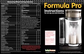 Formula Pro Instruction Manual Manualzz Com