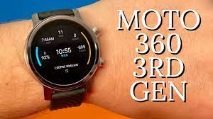 Moto 360 (3rd gen) review: Moto 360 3rd Gen Unboxing First Impressions Youtube