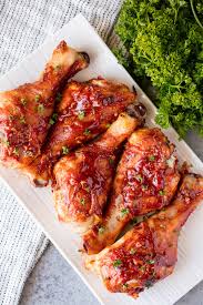 honey garlic barbecue en drumsticks