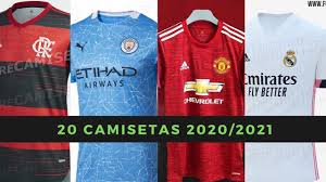 Así será la camiseta especial del barça para el clásico de abril. 20 Camisetas De Futbol 2020 2021 Manchester United Flamengo Manchester City Real Madrid Youtube