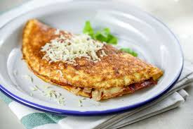 low calorie bacon omelet recipe
