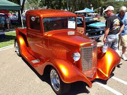 1935 international pickup ppg orange