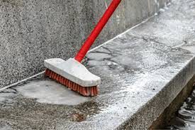 best chemical to clean concrete
