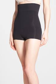 Spanx Higher Power High Waist Shaping Shorts Regular Plus Size Hautelook