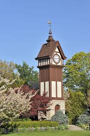 Clock Tower In Rocky River Cleveland