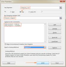 Excel Solver Tutorial With Step By Step