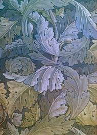blue acanthus rug kit by william morris