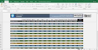 Excel Budget Spreadsheet Personal Budgeting Software