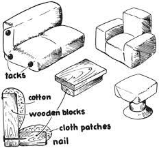Easy Doll House Furniture Making Crafts