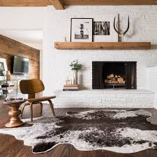 As soon as you notice the stain, apply a damp, soapy cloth to the area. Faux Cowhide Area Rug On Sale Overstock 5274818