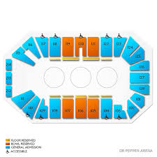 Comerica Center 2019 Seating Chart