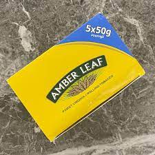 amber leaf 5x50g original duty free