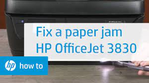 How to install hp officejet 3835 driver: Hp Officejet 3830 Deskjet 3830 Printers Paper Jam Error Hp Customer Support