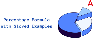 percene formula calculate exles
