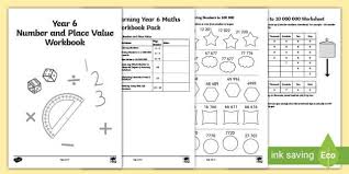 Free printable activity pages for children to learn math and numbers. Ks2 Year 6 Maths Worksheets Number Place Value Workbook