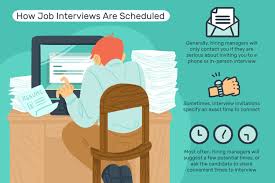 job interview invitation email and