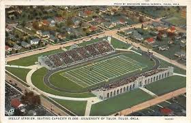 Sports Stadium Postcard Tulsa Oklahoma Ok Mabee Center Oral