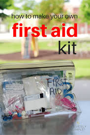 homemade first aid kit cleverly simple
