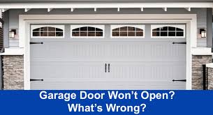 garage door won t open local garage doors