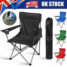 Folding Camping Chair Fold Up Deck