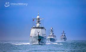 PLA conducts combat exercise near Taiwan as US warship sails through the  Straits - Global Times