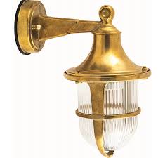 Outdoor Sconces Stylish Brass Wall Lights