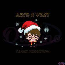 Harry Christmas Cute Harry Potter Svg Graphic Designs Files