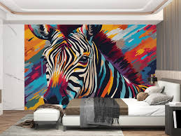 Zebra Print Wallpaper Wall Wallpaper