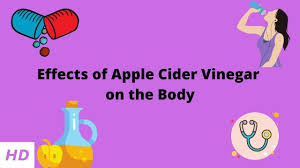 apple cider vinegar on the body