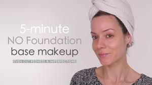 flawless skin without foundation
