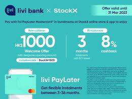 now pay later with livi bank