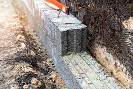 Concrete Block Retaining Wall