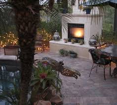 An Outdoor Fireplace Is The Perfect