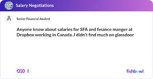 Anyone Know About Salaries For Sfa And