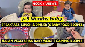 what my 7 months baby eat in a day 6