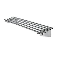 Simply Stainless Pipe Wall Shelf Ss11