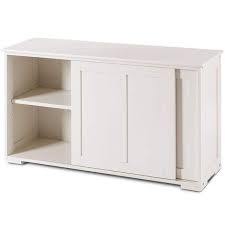 Forclover White Kitchen Cabinet